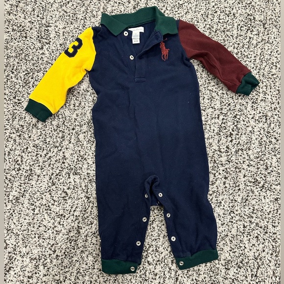 RALPH LAUREN baby boy romper - Picture 1 of 3